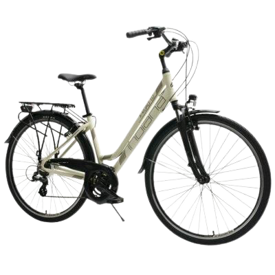 rower trekkingowy Indiana X-Road 1.0 Kremowy 28 2021